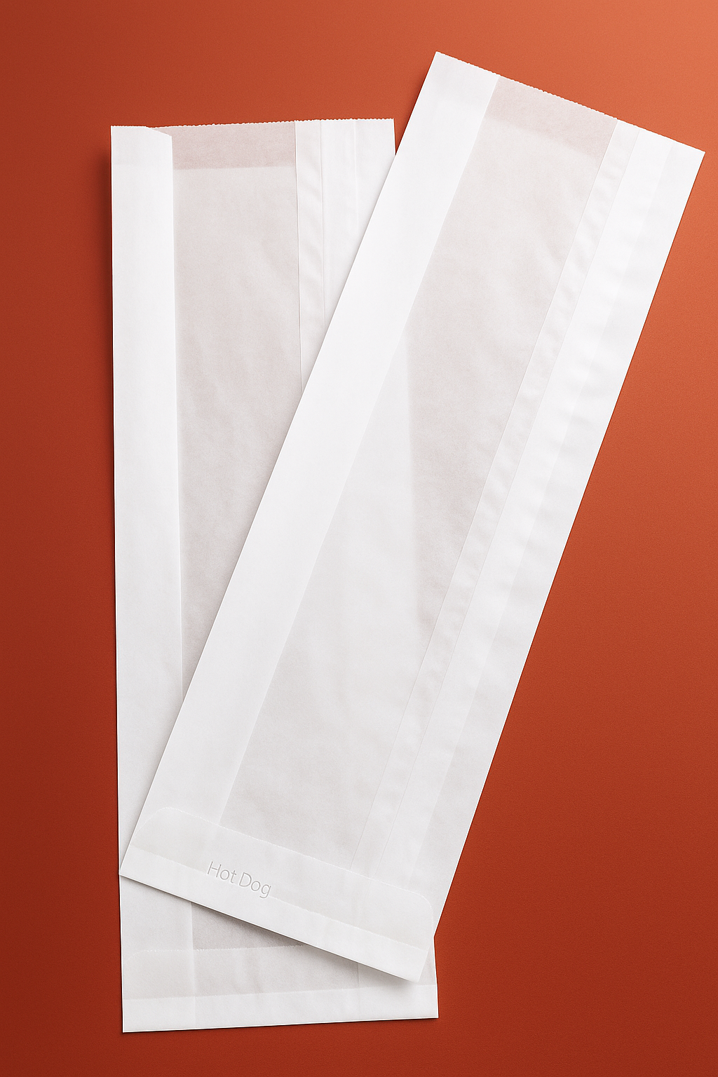 GP Hotdogs Grease Proof V Bag - L310 x G50 x W110